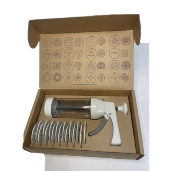 Pampered Chef Kitchen Pampered Chef Cookie Press 525 16 Discs